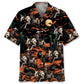 Hawaiian Shirt / Adults / S Cowboy Desert Halloween Night Hawaiian Shirt