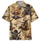 Hawaiian Shirt / Adults / S Cowboy Skull Fighter Hawaiian Shirt