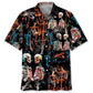 Hawaiian Shirt / Adults / S Creepy Skeleton Halloween Hawaiian Shirt