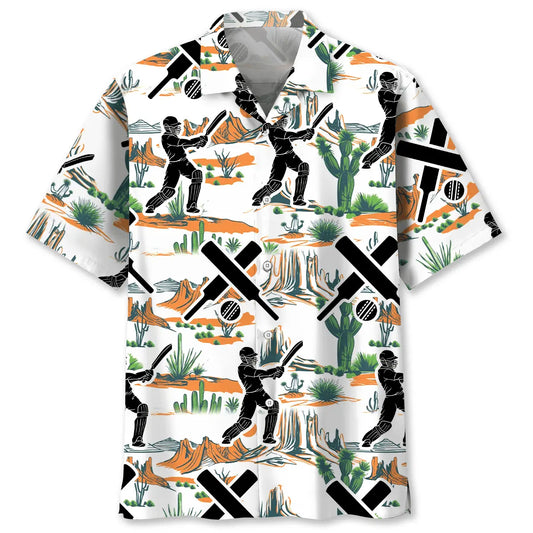 Hawaiian Shirt / Adults / S Cricket Desert Hawaiian Shirt