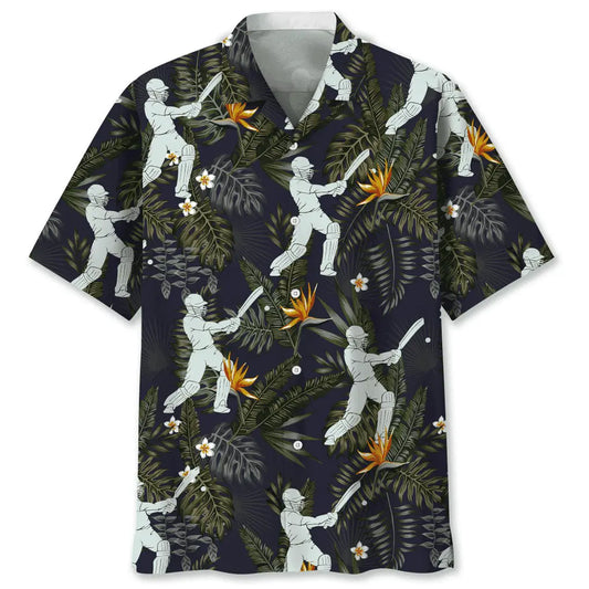 Hawaiian Shirt / Adults / S Cricket Hawaiian Nature Hawaiian Shirt