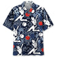 Hawaiian Shirt / Adults / S Cricket Hibiscus Hawaiian Shirt