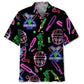 Hawaiian Shirt / Adults / S Cricket Neon Hawaiian Shirt