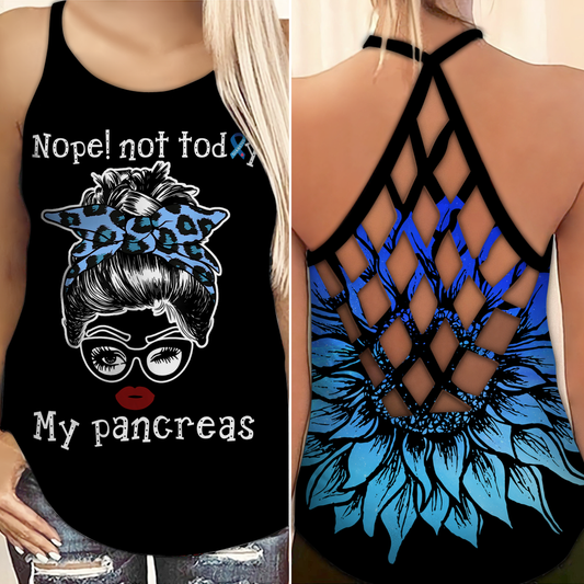 Diabetes Awareness My Pancreas – Hollow Tank Top
