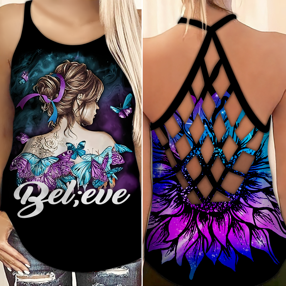 Suicide Awareness Believe – Hollow Tank Top