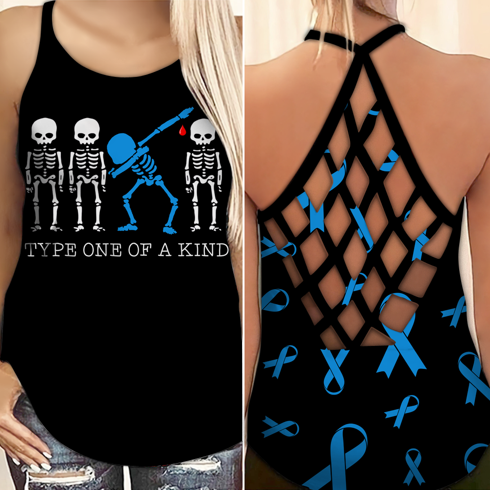Diabetes Awareness Type One Of A Kind – Hollow Tank Top