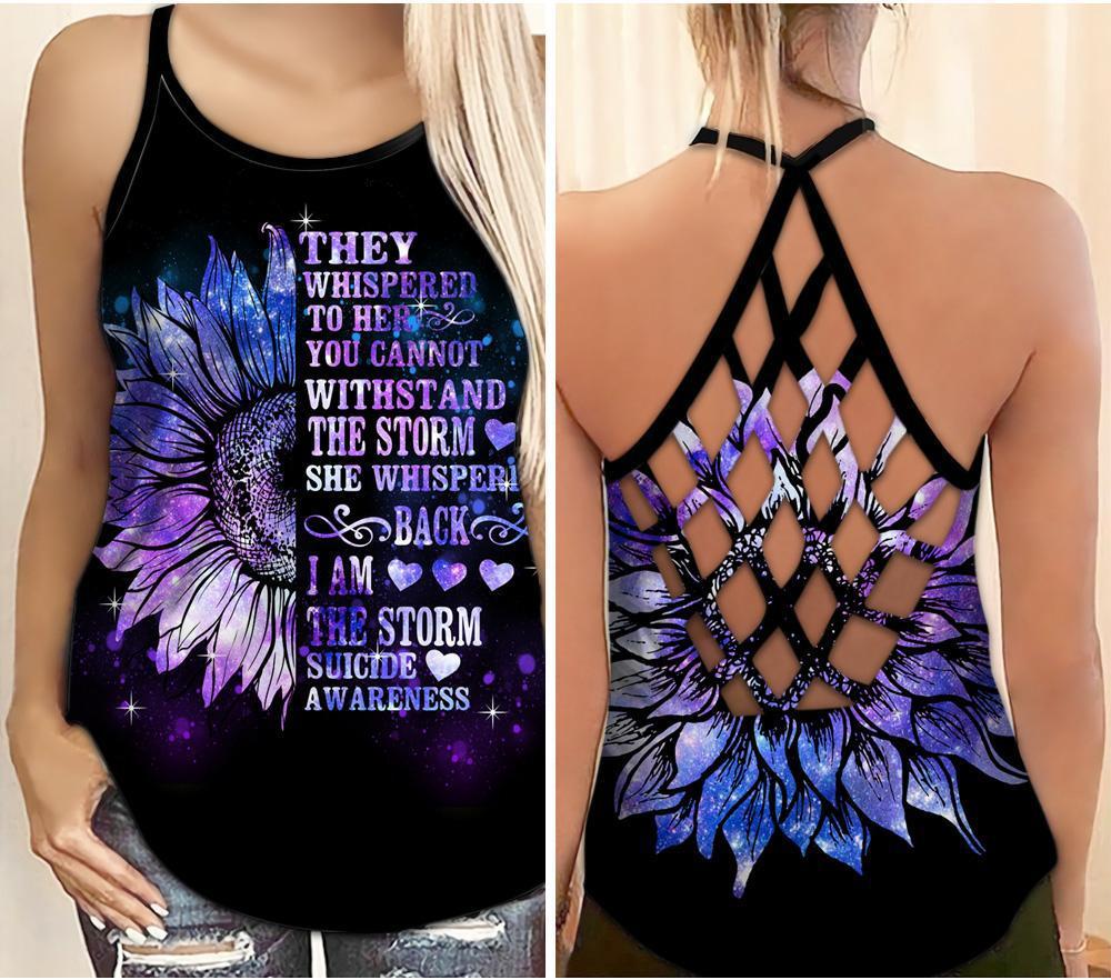 Suicide Awareness They Whispered To Her – Hollow Tank Top