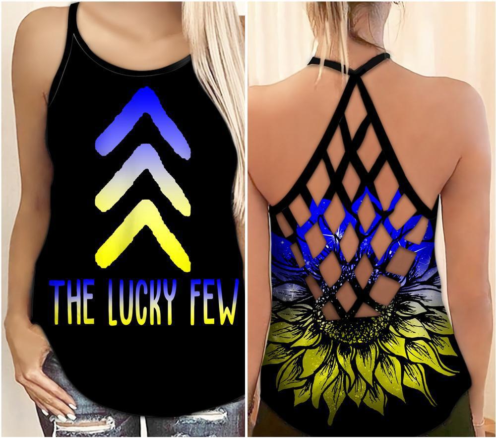 Down Syndrome Awareness The Lucky Few – Hollow Tank Top