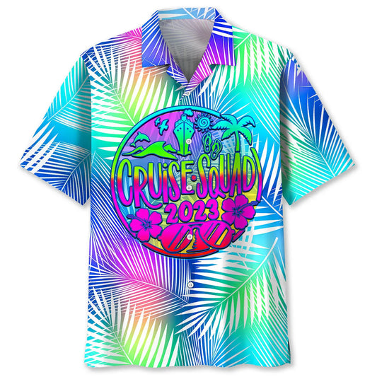 Hawaiian Shirt / Adults / S Cruise Squad Hawaiian Shirt