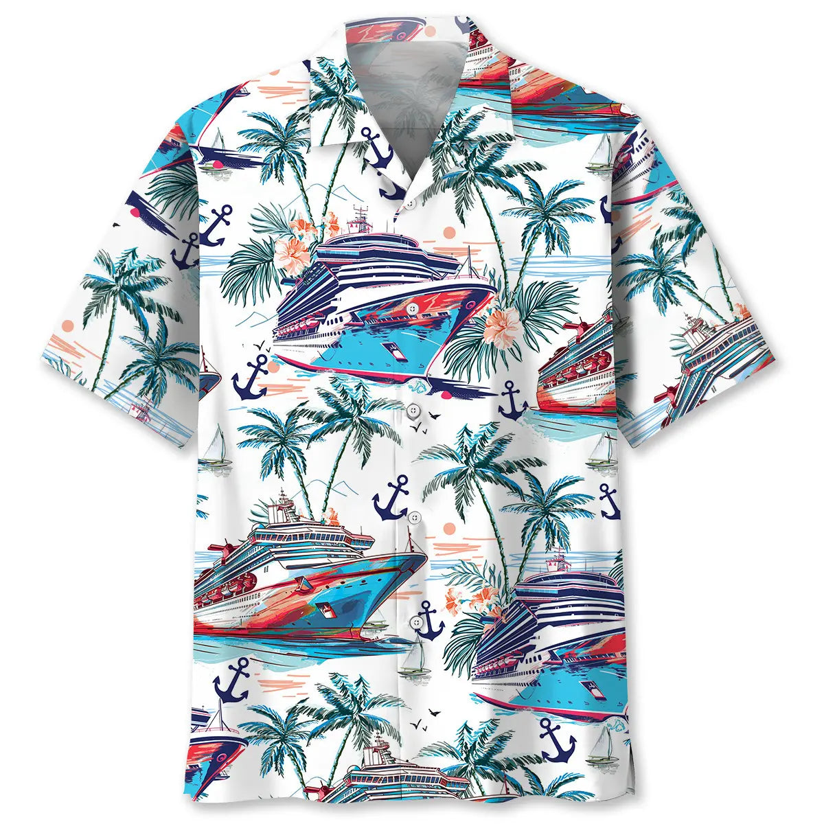 Hawaiian Shirt / Adults / S Cruise Summer Hawaiian Shirt