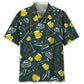 Hawaiian Shirt / Adults / S Curling Beer Hawaiian Shirt
