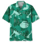 Hawaiian Shirt / Adults / S Curling Kelly Green Hawaiian Shirt