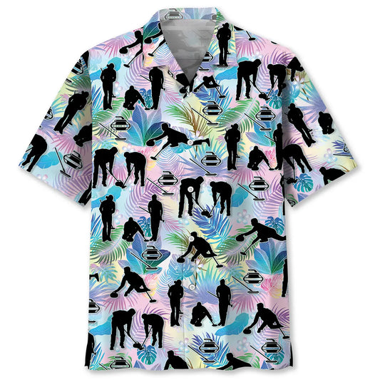 Hawaiian Shirt / Adults / S Curling Tropical Hawaiian Shirt
