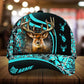 Cyan / One Size The Unique Premium Deer Hunting Personalized Classic Cap - CAPC34LIN160122 - Owls Matrix LTD