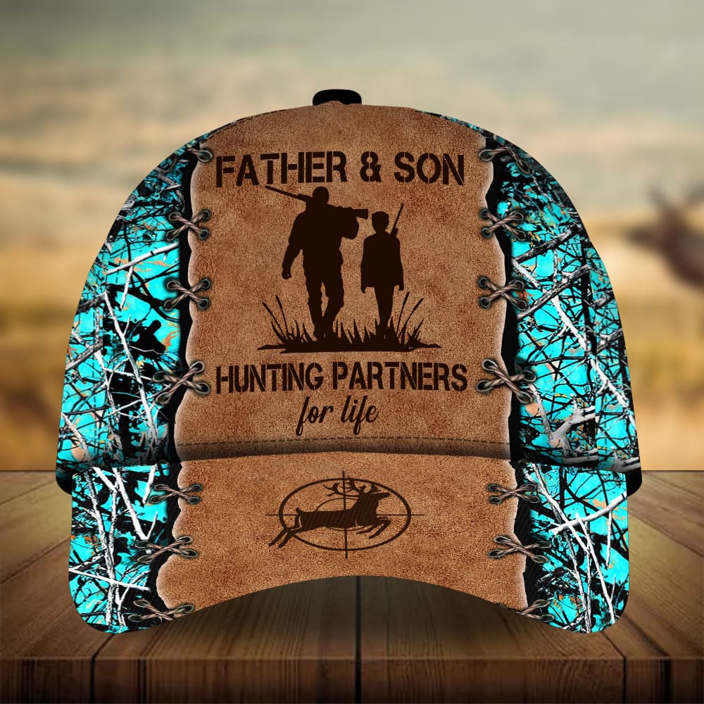 Premium Father And Son Hunting Personalized – Classic Cap