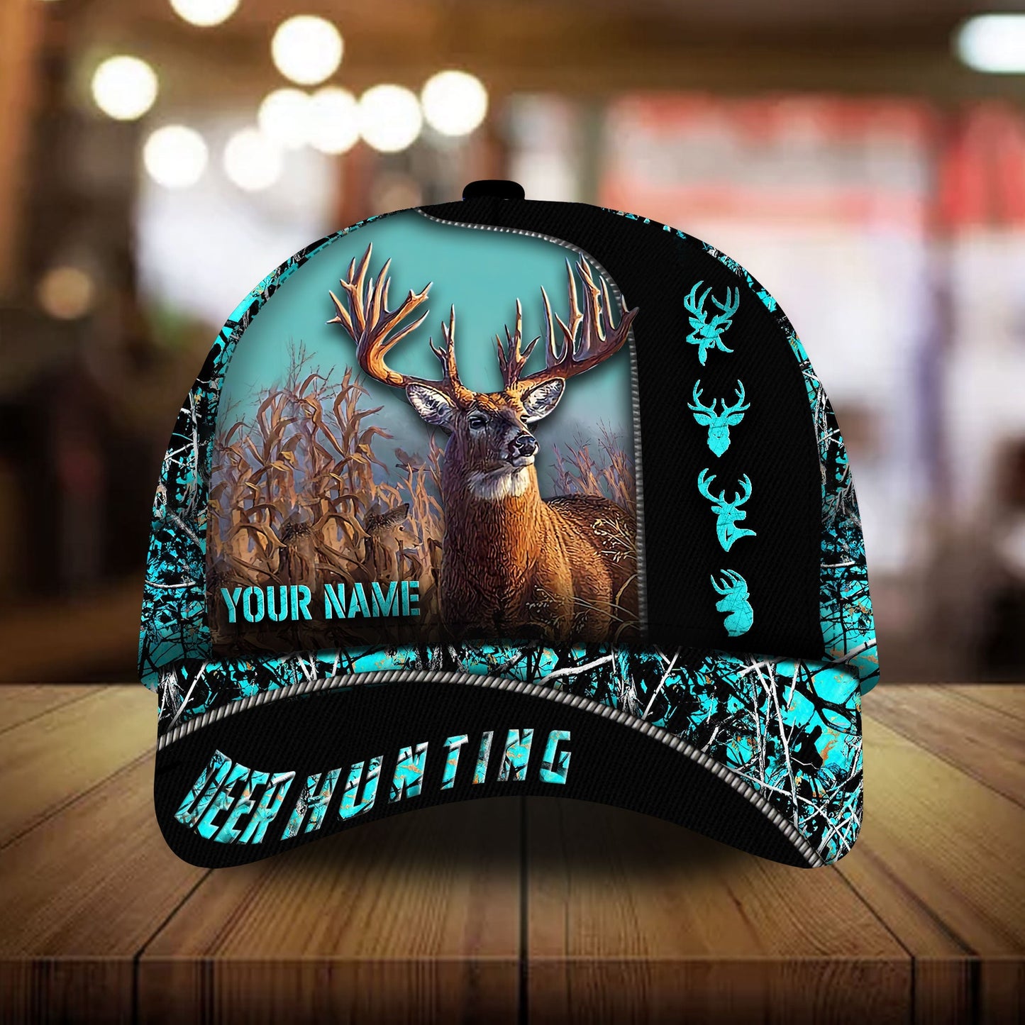 Premium Deer Hunting Personalized – Classic Cap