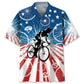 Hawaiian Shirt / Adults / S Cycling America Hawaiian Shirt