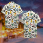 Cycling Duck Unisex Hawaiian Shirt Aloha Shirt Summer Vibe Bicycle &amp; Duck Pattern