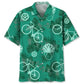 Hawaiian Shirt / Adults / S Cycling Kelly Green Hawaiian Shirt
