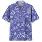 Hawaiian Shirt / Adults / S Cycling Tropical Veri Peri Hawaiian Shirt