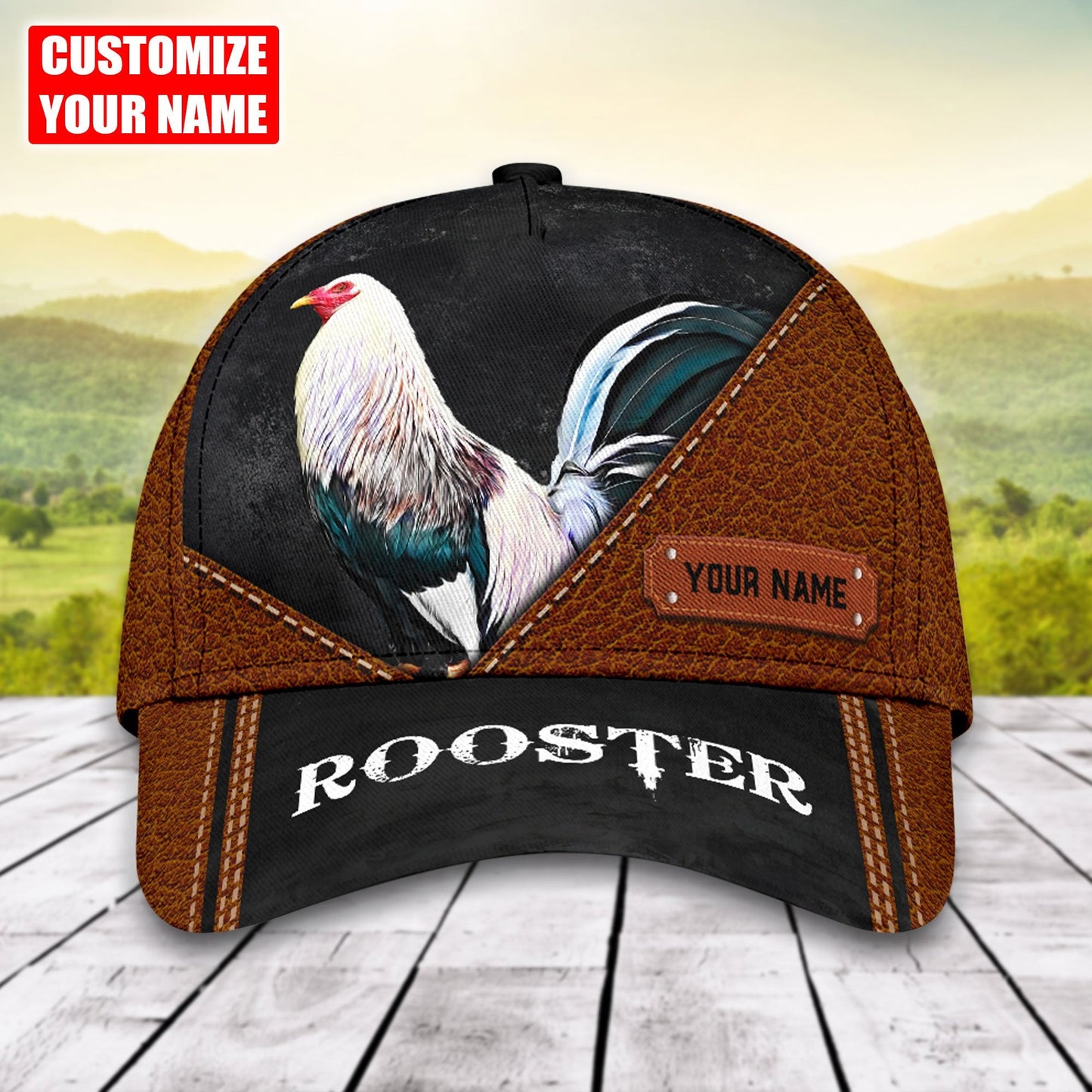 Rooster All Over Print Dd11092104 – Classic Cap
