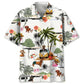 Hawaiian Shirt / Adults / S Dachshund Beach Funny Hawaiian Shirt