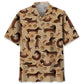 Hawaiian Shirt / Adults / S Dachshund Brown Hawaiian Shirt
