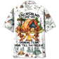 Hawaiian Shirt / Adults / S Dachshund Camp Fire Drinking Team Hawaiian Shirt