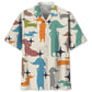 Hawaiian Shirt / Adults / S Dachshund Colorful Hawaiian Shirt