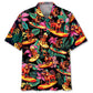 Hawaiian Shirt / Adults / S Dachshund Surfing Tropical Hawaiian Shirt