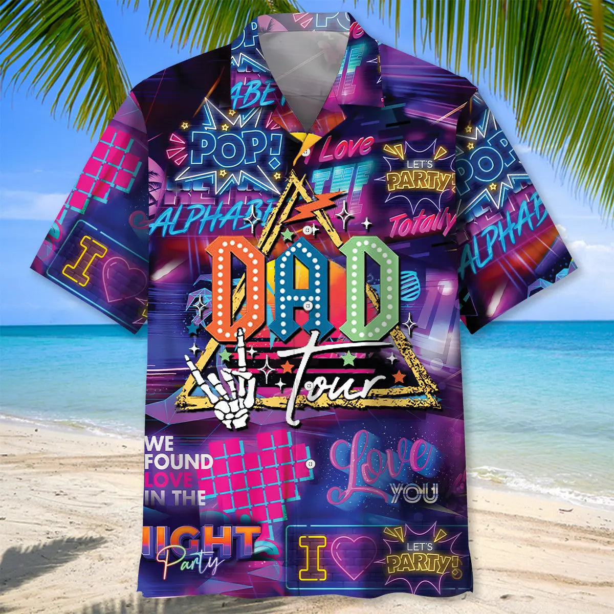 Dad Tour The Fatherhood Hawaiian Shirt