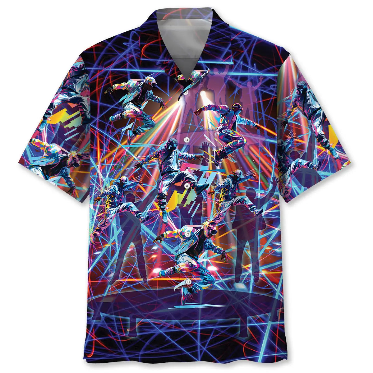 Hawaiian Shirt / Adults / S Dancing Trampoline Hawaiian Shirt