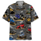 Hawaiian Shirt / Adults / S Dark Quarter Midget Car Racing Hawaiian Shirt