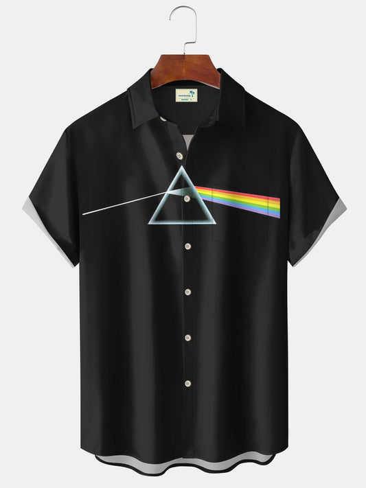 Hawaiian Shirt / Adults / S Dark Side of Moon Rock Music Hawaiian Shirt