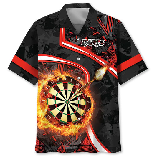 Hawaiian Shirt / Adults / S Dart Fire Hawaiian Shirt