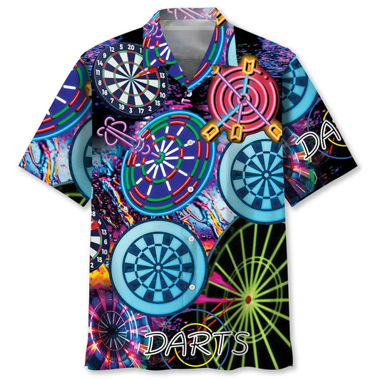 Hawaiian Shirt / Adults / S Dart Neon Hawaiian Shirt