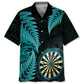 Hawaiian Shirt / Adults / S Dart Polynesian Blue Happiness Hawaiian Shirt