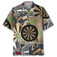 Hawaiian Shirt / Adults / S Dart Retro Art Happiness Hawaiian Shirt