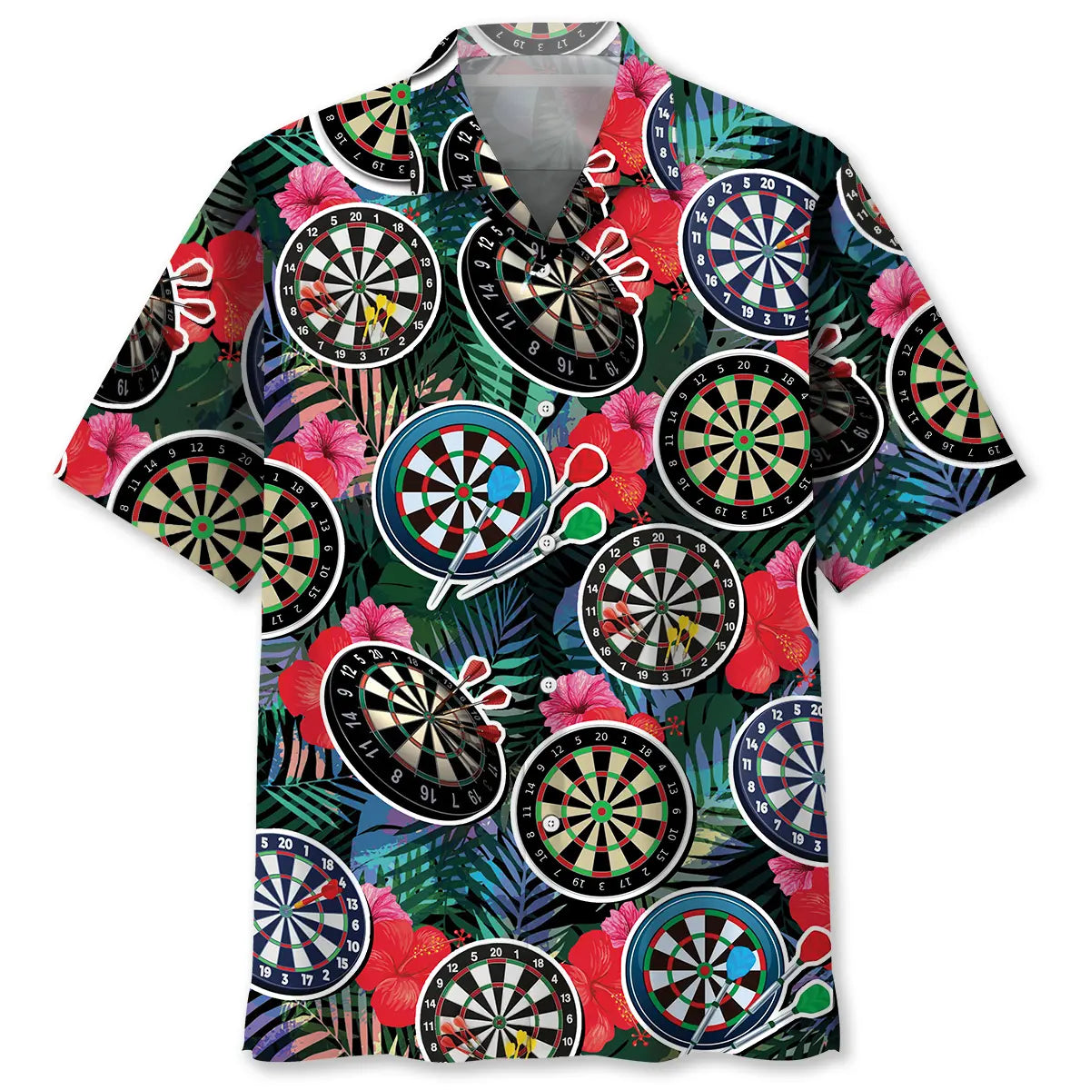 Hawaiian Shirt / Adults / S Dart Tropical Hawaiian Shirt