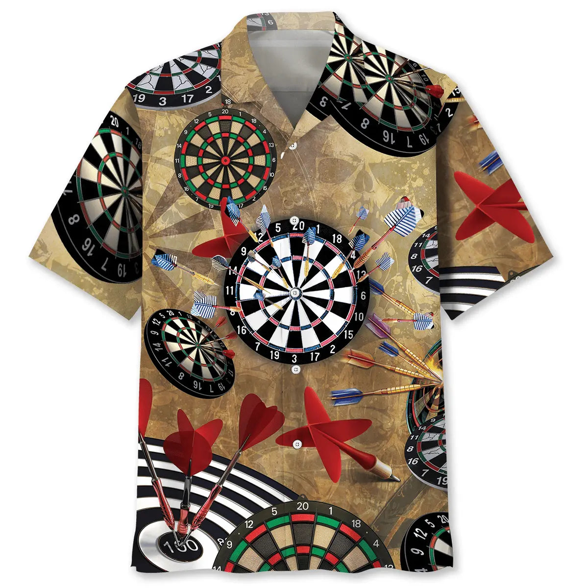 Hawaiian Shirt / Adults / S Dart Vintage Hawaiian Shirt