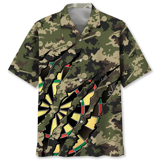 Hawaiian Shirt / Adults / S Darts Camo Hawaiian Shirt