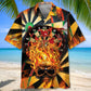 Darts Skull Hawaiian Shirt