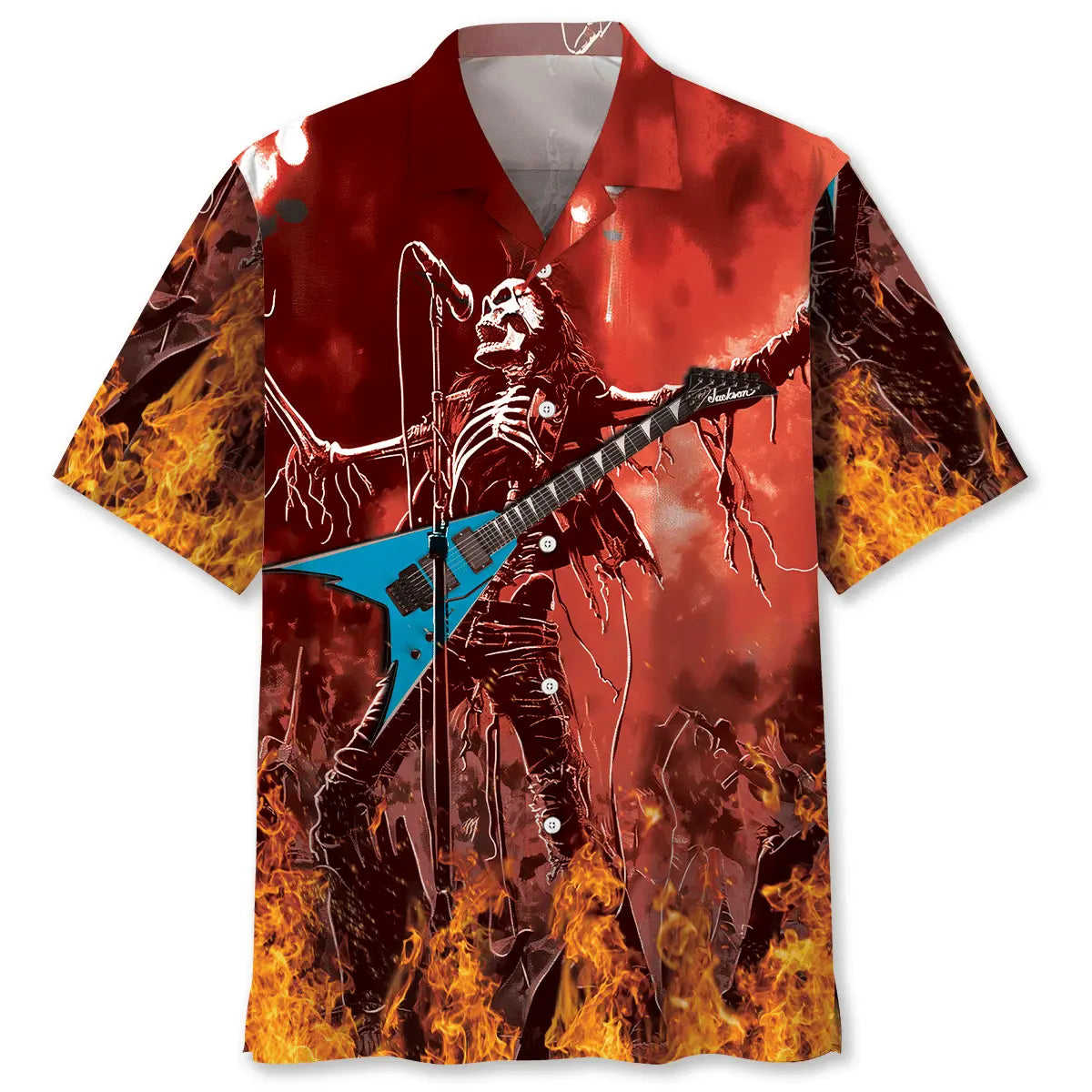 Hawaiian Shirt / Adults / S Death Rocker Hawaiian Shirt