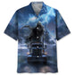Hawaiian Shirt / Adults / S Death Smiles At All Of Us Hawaiian Shirt