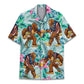 Hawaiian Shirt / Adults / S Bigfoot American Flag Unisex Hawaiian Shirt Aloha Shirt