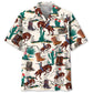 Hawaiian Shirt / Adults / S Desert Cowboy Hawaiian Shirt