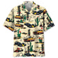 Hawaiian Shirt / Adults / S Desert Drag Racing Motorsport Hawaiian Shirt