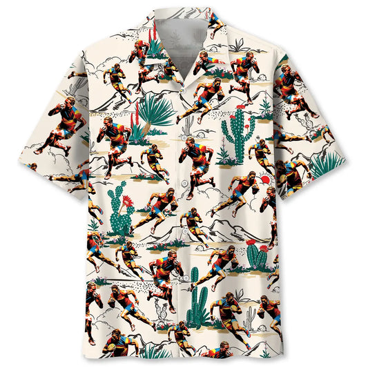 Hawaiian Shirt / Adults / S Desert Football Hawaiian Shirt