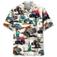 Hawaiian Shirt / Adults / S Desert Funny Monster Truck Hawaiian Shirt
