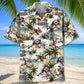 Desert Palm Tree Wrestling Hawaiian Shirt Summer Vibe